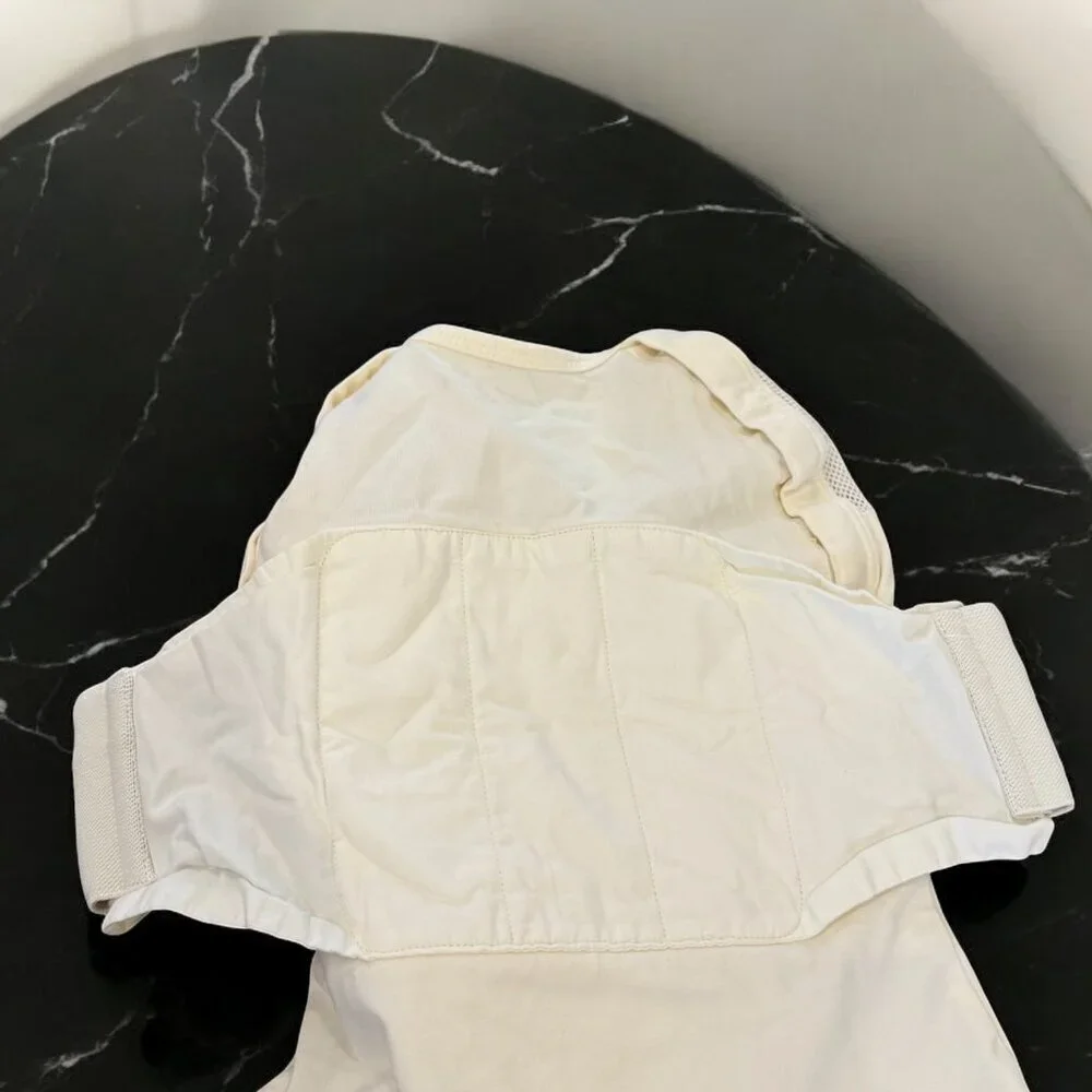 Happiest Baby 100% Organic SNOO Sleep Sack Size Med (12-18 Lbs) Ivory/Off White